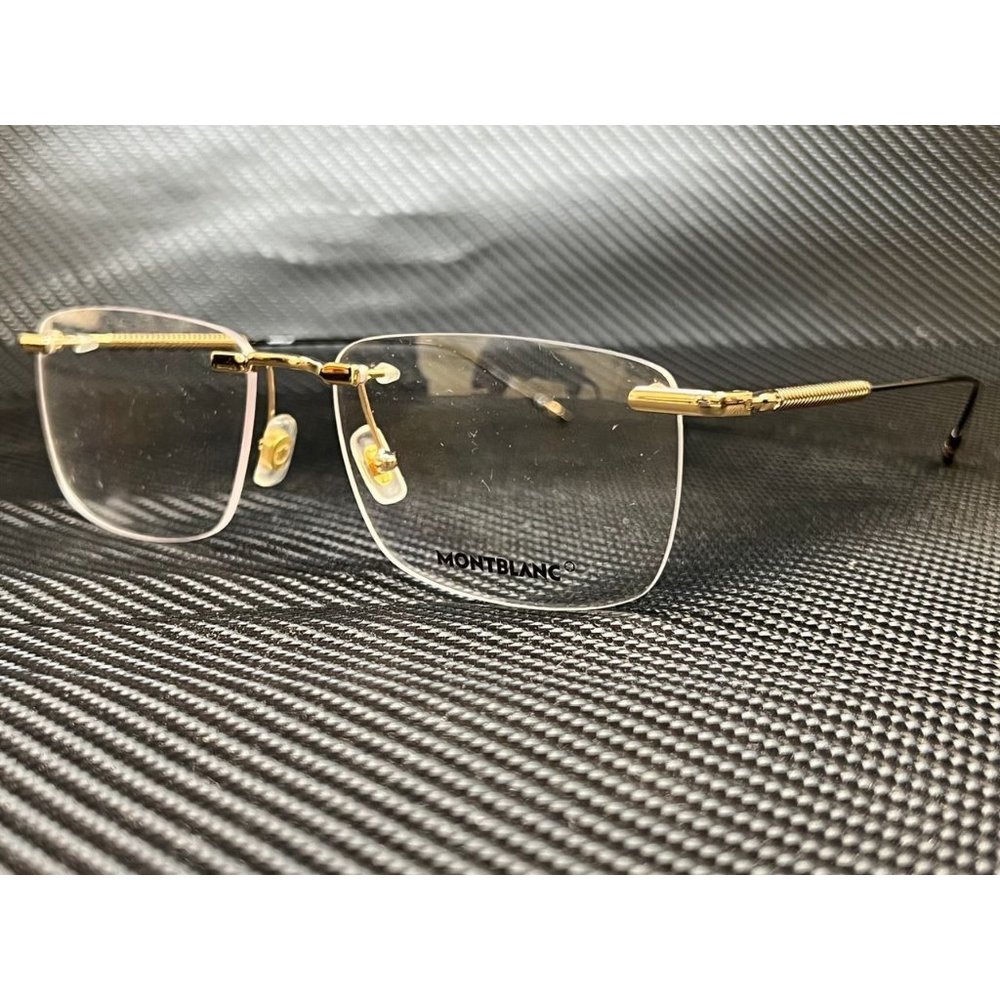 Montblanc 58mm Men Eyeglasses